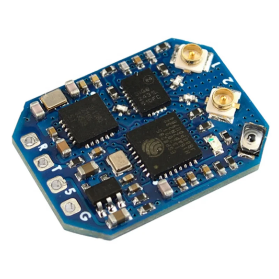 Original MATEKSYS ELRS-R24-D/ELRS-R24-S 2.4GHz ExpressLRS ELRS CRSF Protocol Long Range Receiver for  Drone